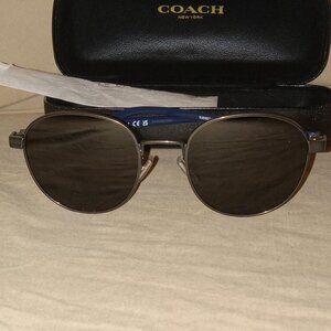 Coach Sunglasses Antique Gunmetal Color